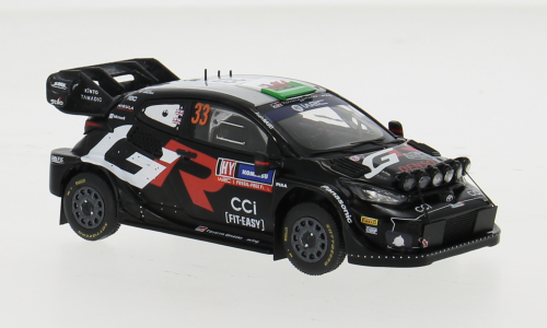 Ixo Models : Toyota GR Yaris hybrid │ No.33 Rally Sweden 2024 - E.Evans / S.Martin  [1/43]