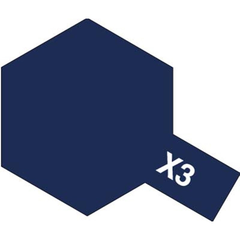 Tamiya : X3 - Bleu Royal Brillant (10ml) │ Acrylique Color
