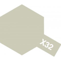 Tamiya : X32 - Titanium Argent (10ml) │ Acrylique Color