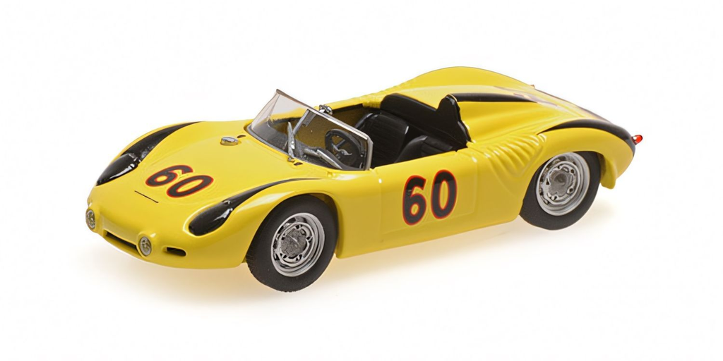 Minichamps : Porsche 718 RS61 n°60 Road America 500 Miles Don Wester 1963 [1/43]
