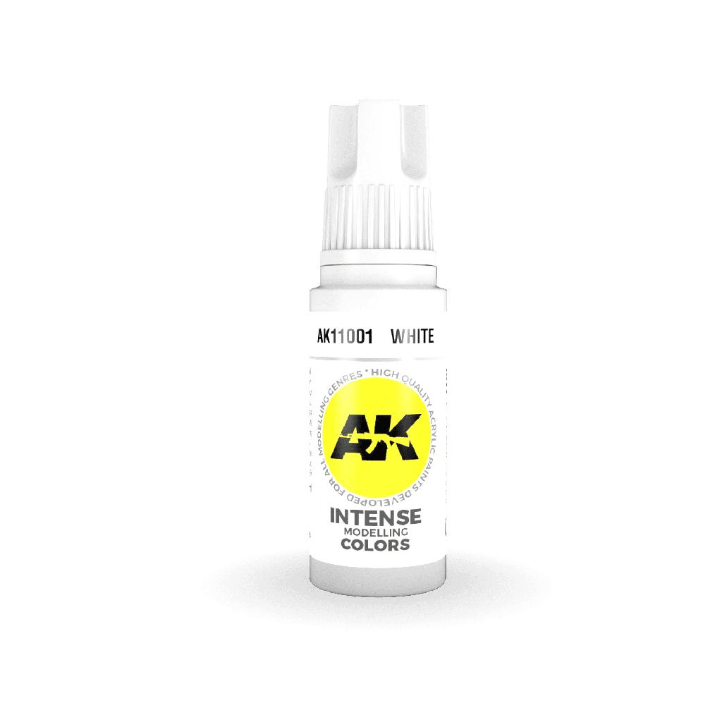 [AK AK11001] Ak : White 17ml │ 3rd Generation Acrylique