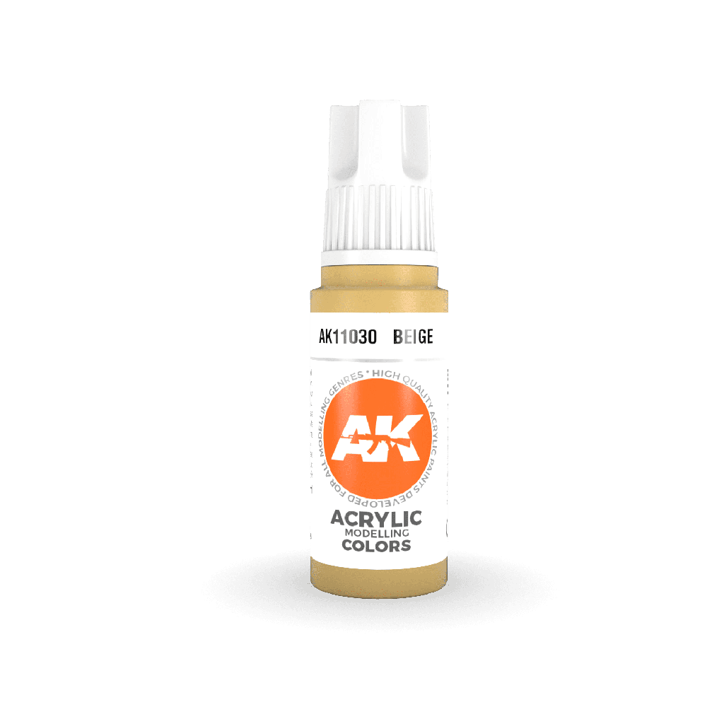 [AK AK11030] Ak : Beige 17ml │ 3rd Generation Acrylique