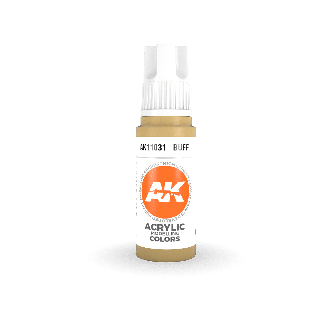 [AK AK11031] Ak : Buff 17ml │ 3rd Generation Acrylique
