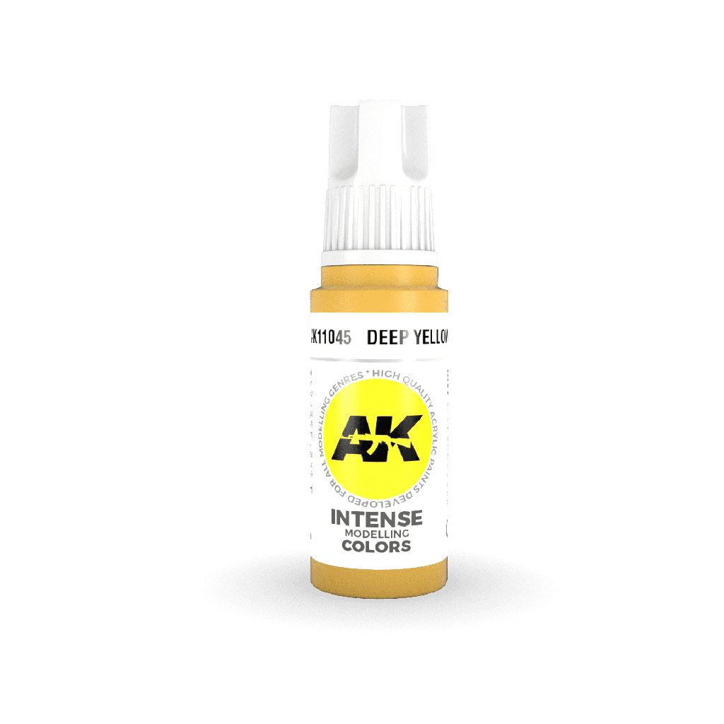 [AK AK11045] Ak : Deep Yellow 17ml │ 3rd Generation Acrylique