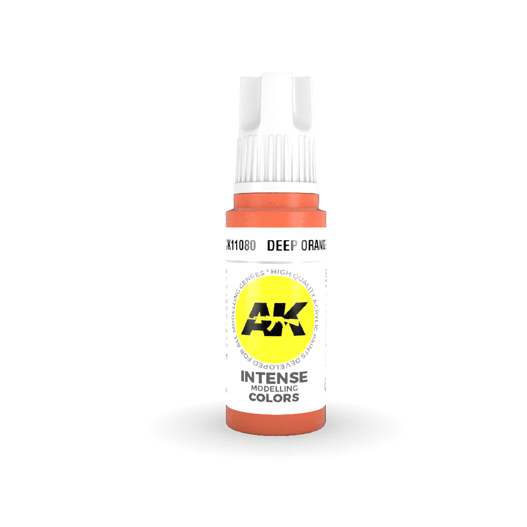 [AK AK11080] Ak : Deep Orange 17ml │ 3rd Generation Acrylique