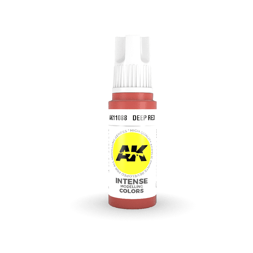 [AK AK11088] Ak : Deep Red 17ml │ 3rd Generation Acrylique