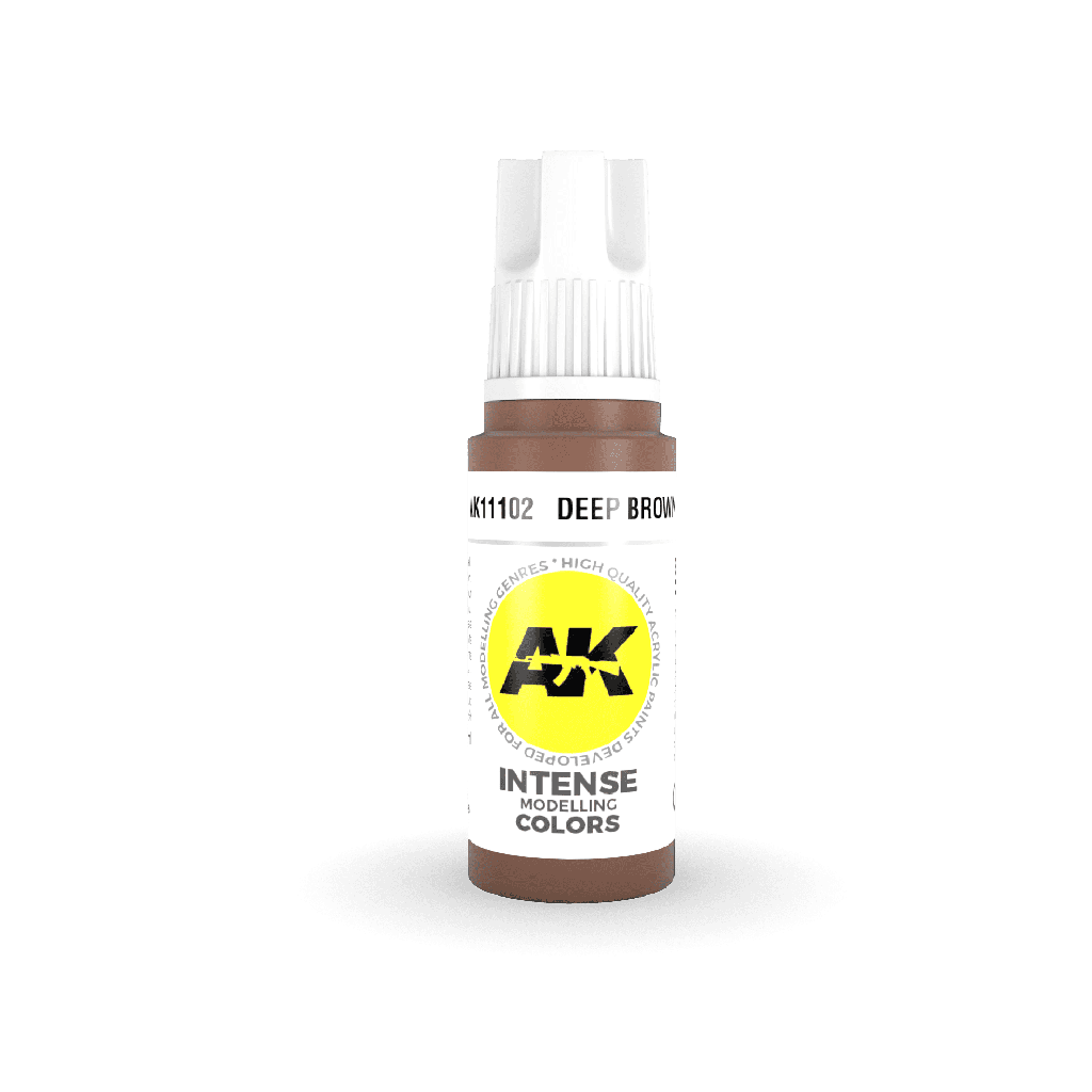 [AK AK11102] Ak : Deep Brown 17ml │ 3rd Generation Acrylique