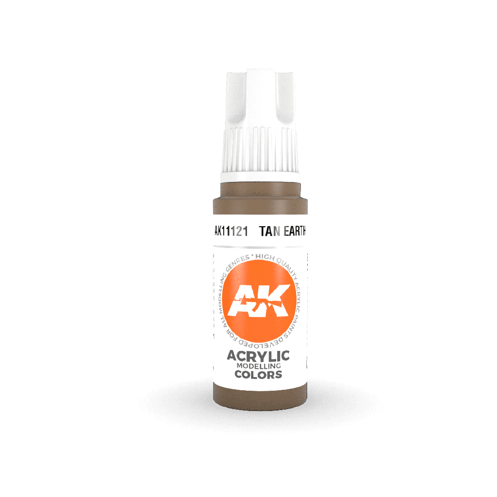 [AK AK11121] Ak : Tan Earth 17ml │ 3rd Generation Acrylique