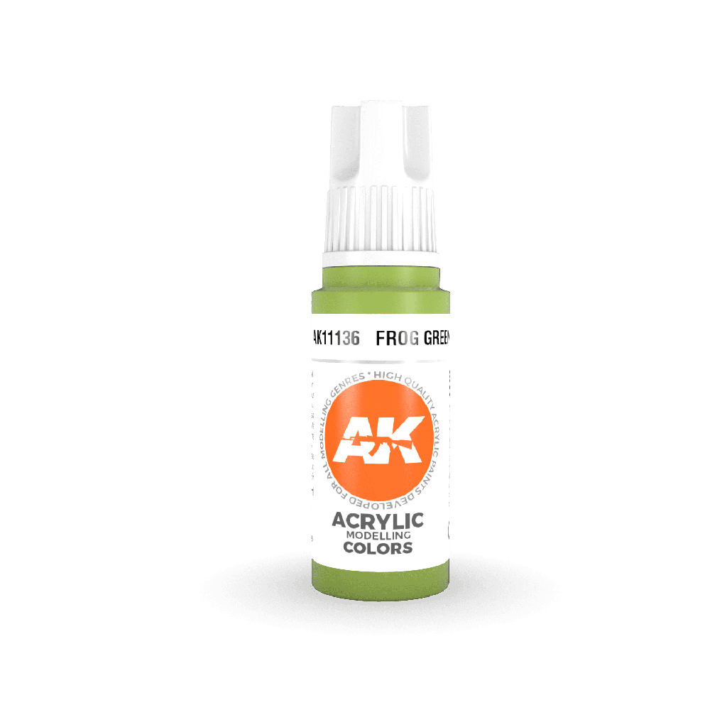 [AK AK11136] Ak : Frog Green 17ml │ 3rd Generation Acrylique