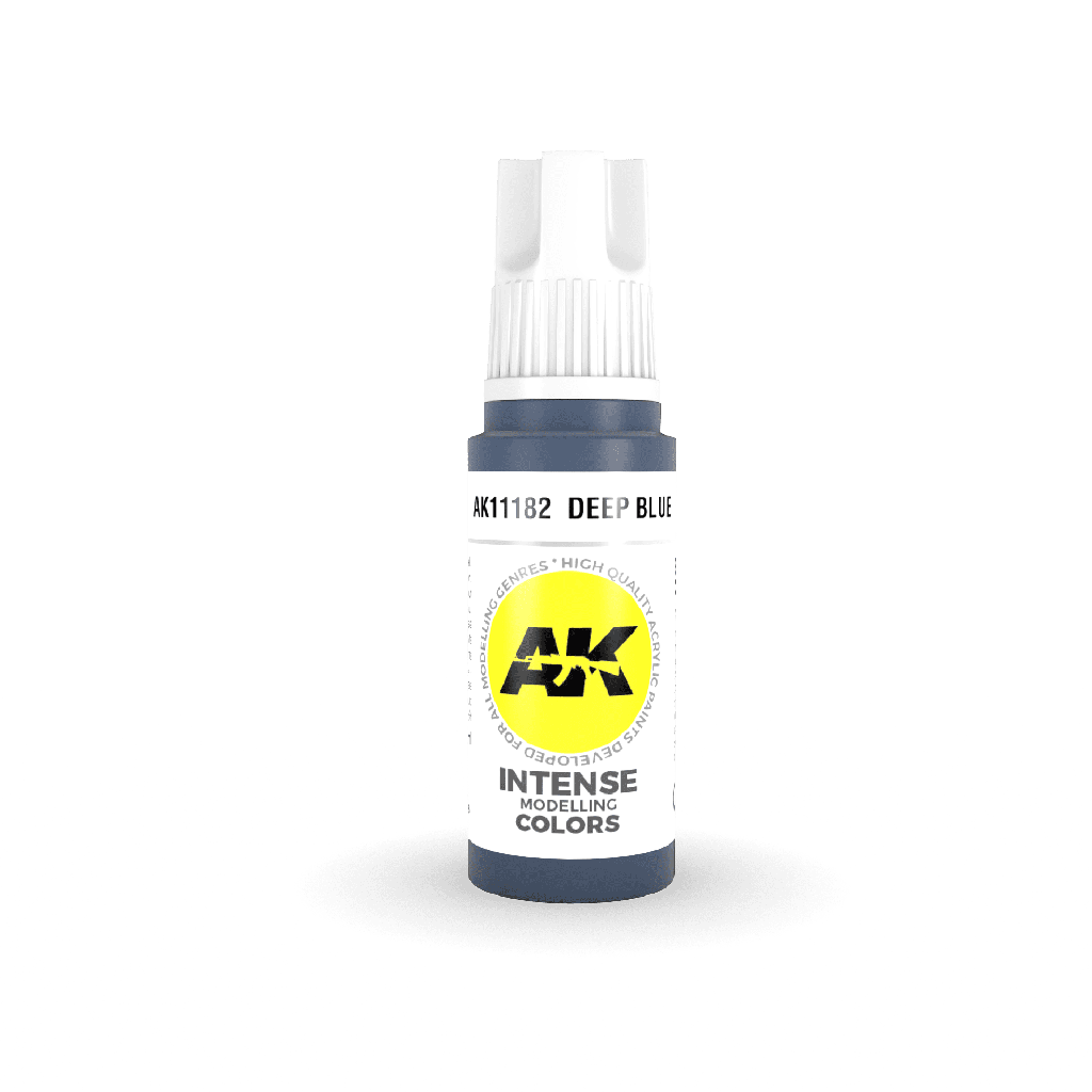 [AK AK11182] Ak : Deep Blue 17ml │ 3rd Generation Acrylique