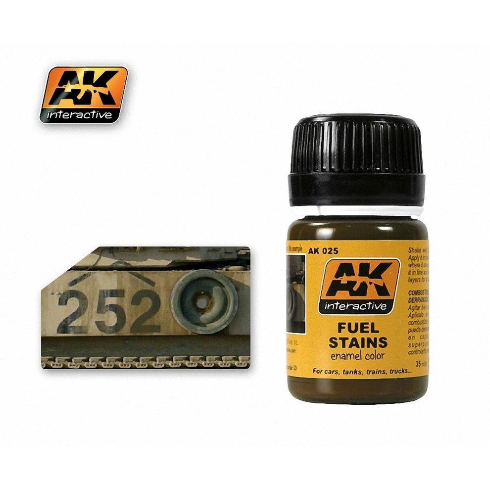 [AK AK025] Ak : Fuel Stains (35ml) │ Weathering