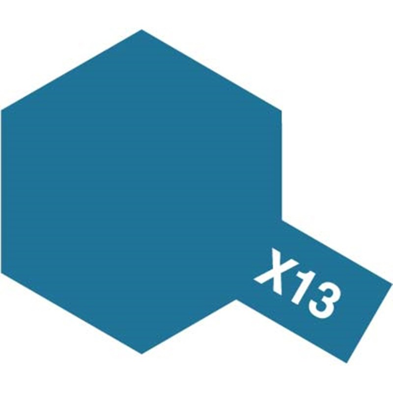 Tamiya : X13 - Metallic Blue (10ml) │ Acrylique Paint