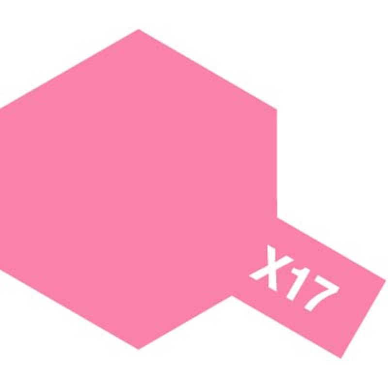 Tamiya : X17 - Pink (10ml) │ Acrylique Paint