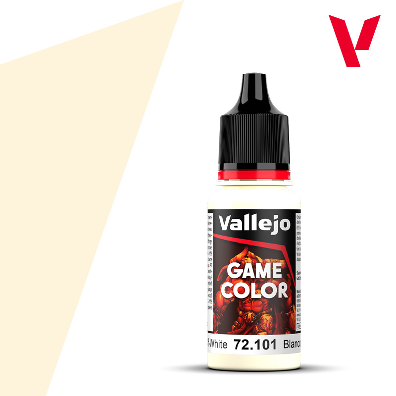 Vallejo : 72101 - Off White (18ml) │ Game Color