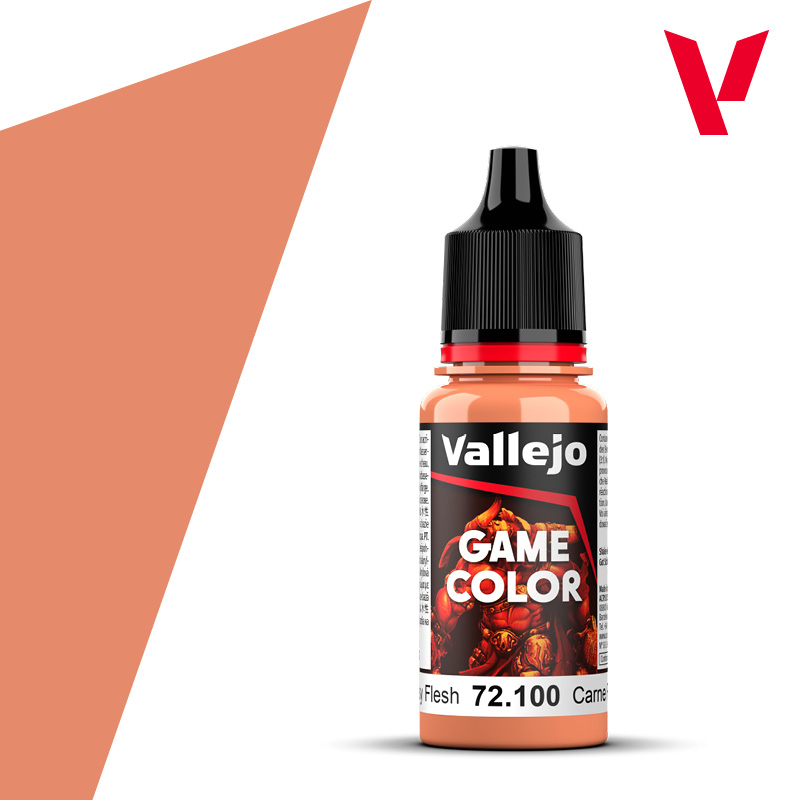 Vallejo : 72100 - Rosy Flesh (18ml) │ Game Color
