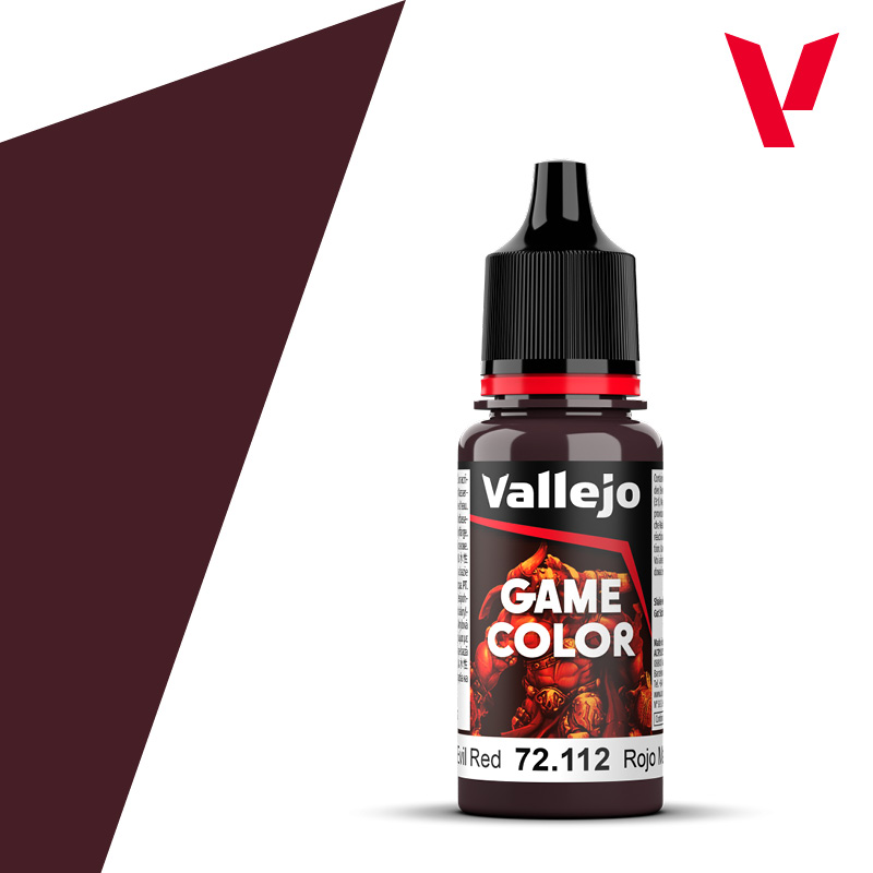 Vallejo : 72112 - Evil Red  (18ml) │ Game Color