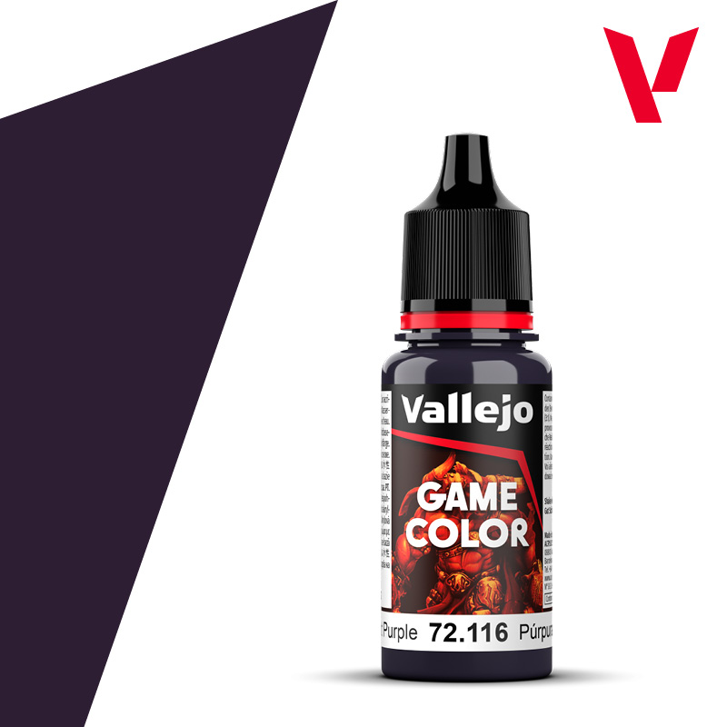[VAL 72.116] Vallejo : 72116 - Midnight Purple (18ml) │ Game Color
