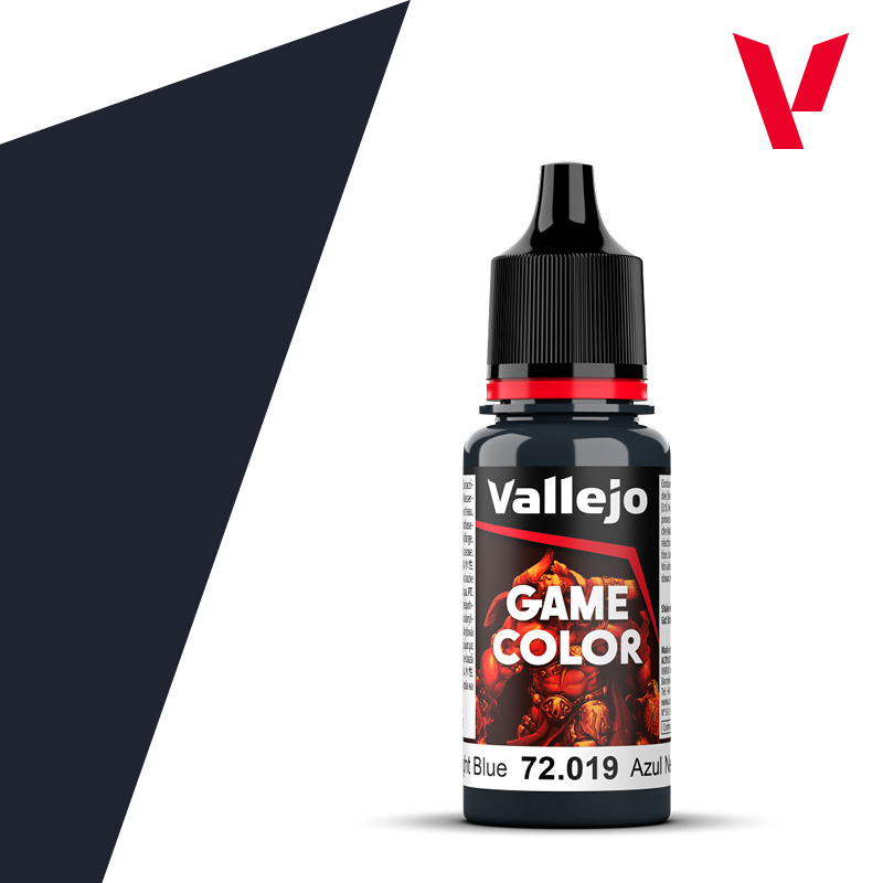 [VAL 72.019] Vallejo : 72019 - Night Blue (18ml) │ Game Color