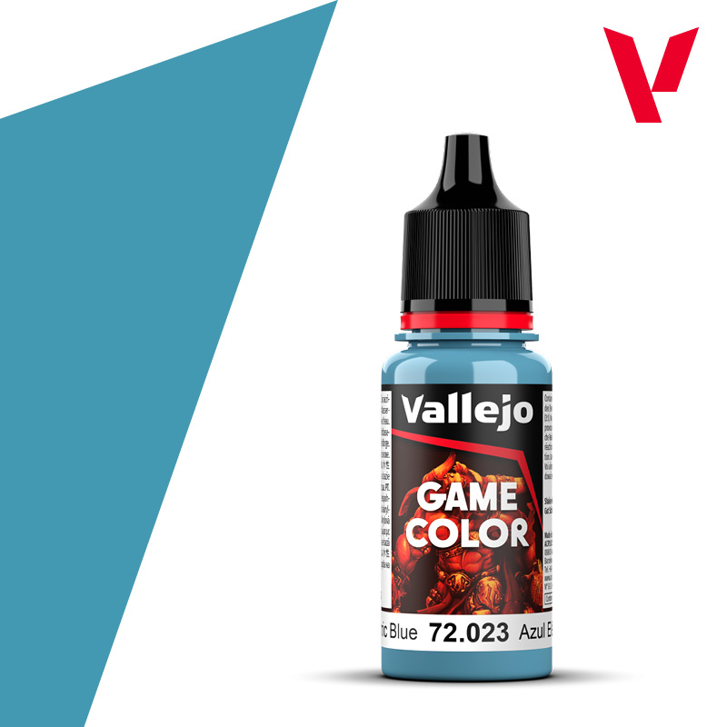 Vallejo : 72023 - Electric Blue (18ml) │ Game Color