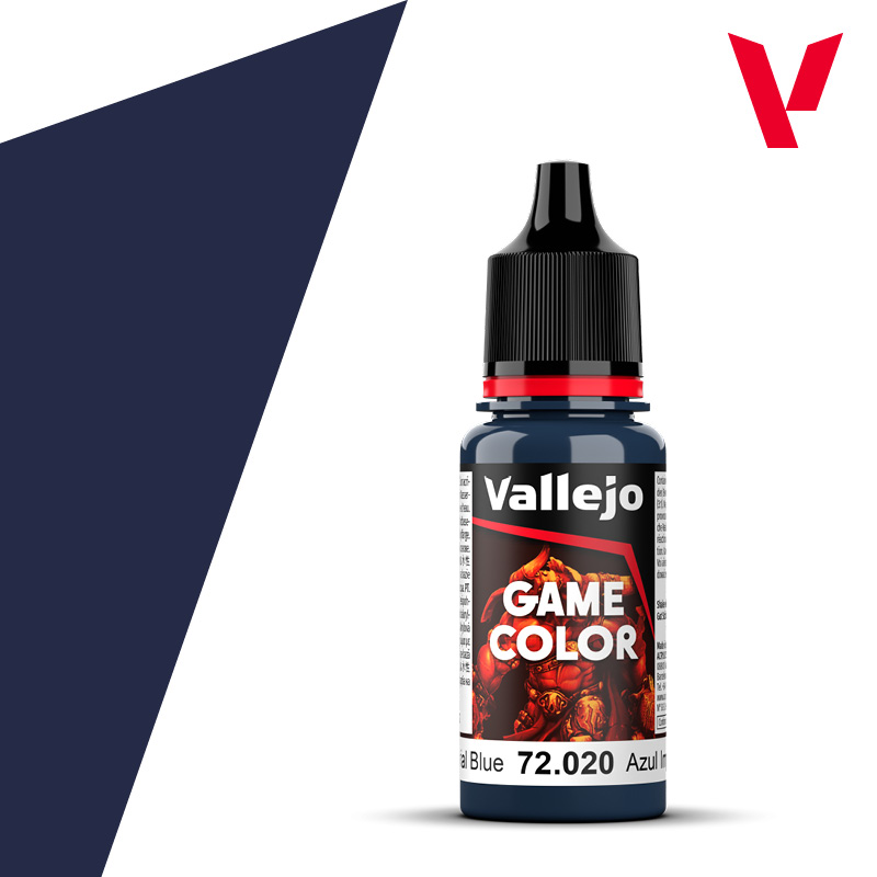 Vallejo : 72020 - Imperial Blue (18ml) │ Game Color