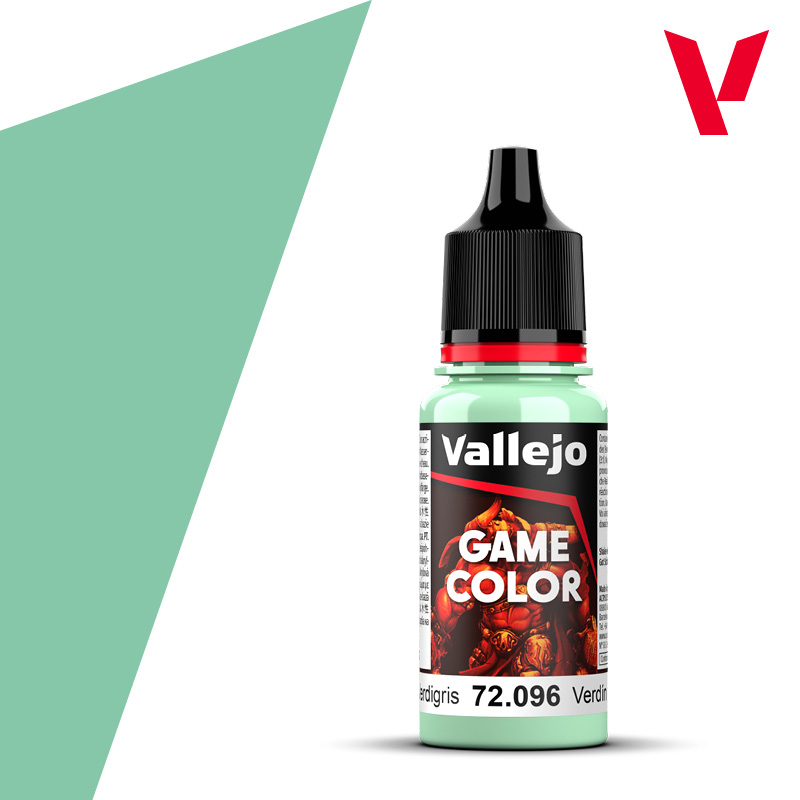 Vallejo : 72096 - Verdigris (18ml) │ Game Color