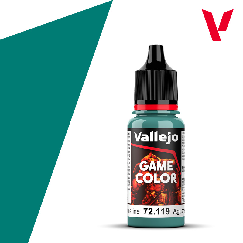 Vallejo : 72119 - Aquamarine (18ml) │ Game Color