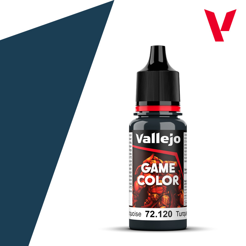 Vallejo : 72120 - Abyssal Turquoise (18ml) │ Game Color