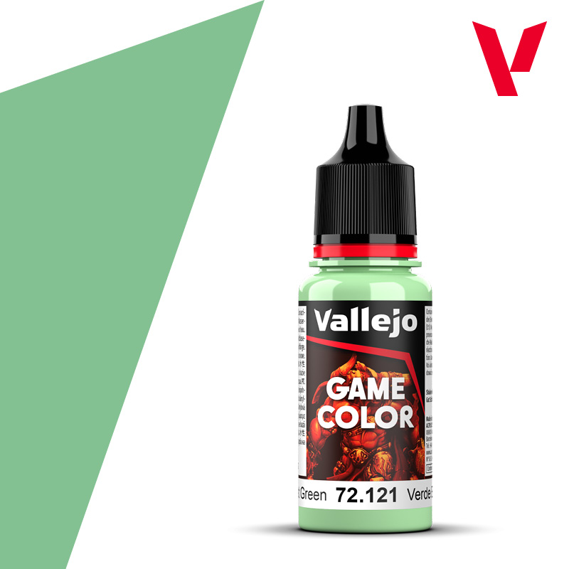 Vallejo : 72121 - Ghost Green (18ml) │ Game Color