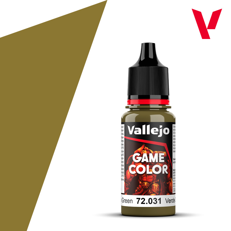 Vallejo : 72031 - Camouflage Green (18ml) │ Game Color