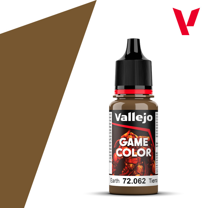 Vallejo : 72062 - Earth (18ml) │ Game Color
