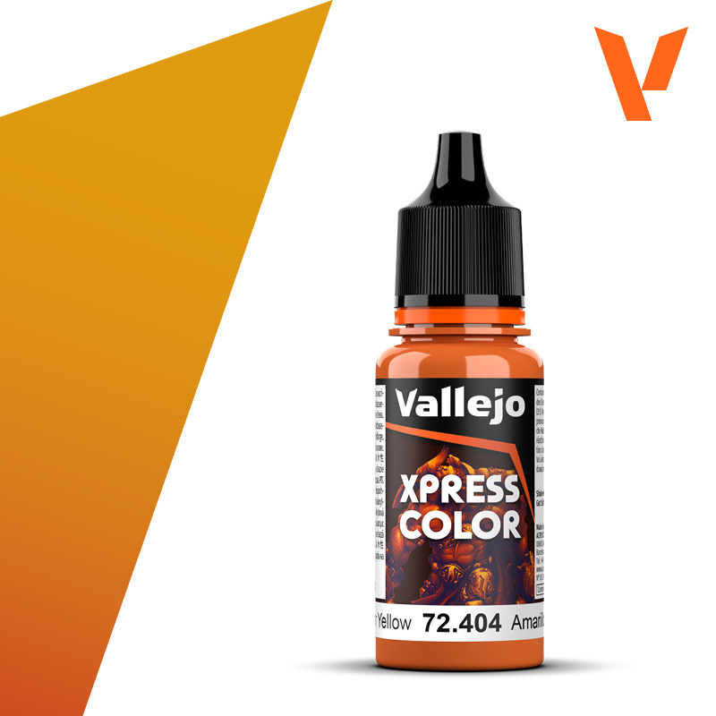Vallejo : 72404 - Nuclear Yellow (18ml) │ Game Color - Xpress Color