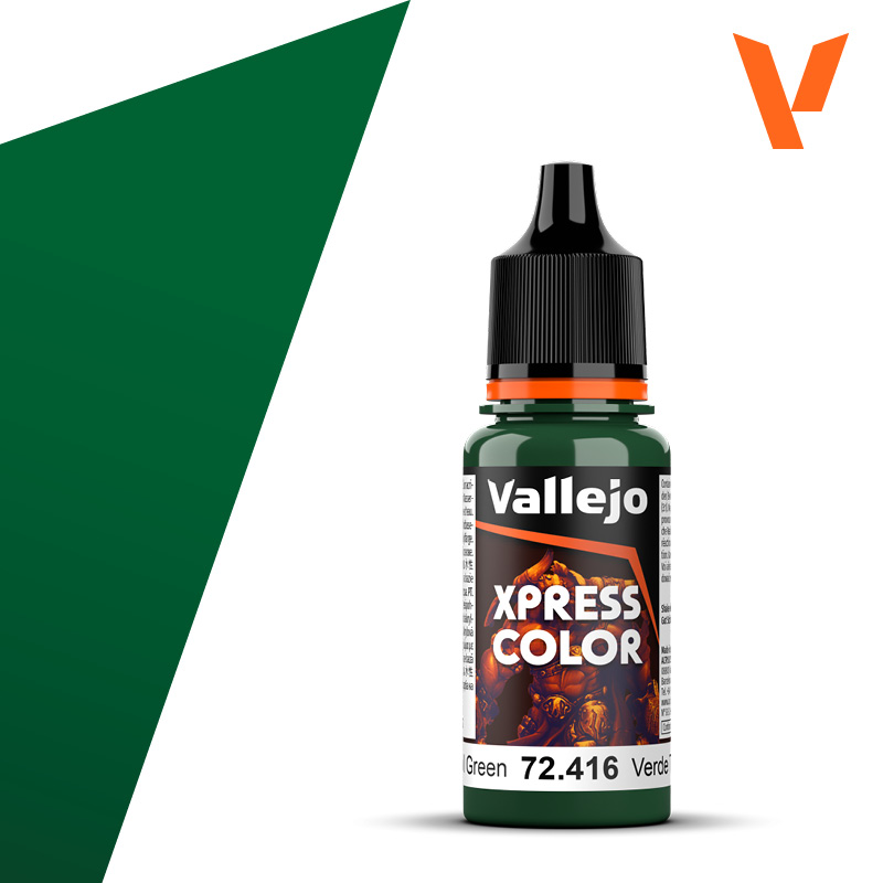 Vallejo : 72416 - Troll Green (18ml) │ Game Color - Xpress Color