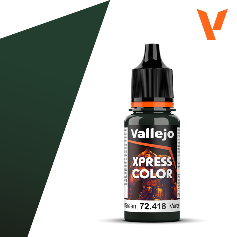 Vallejo : 72418 - Lizard Green (18ml) │ Game Color - Xpress Color
