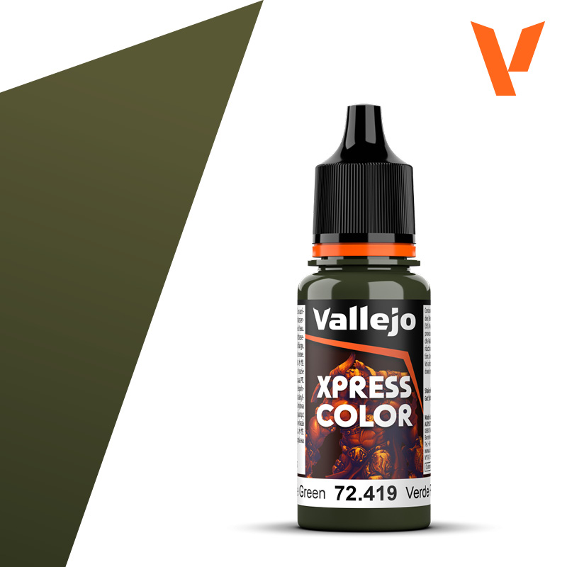 [VAL 72.419] Vallejo : 72419 - Plague Green (18ml) │ Game Color - Xpress Color