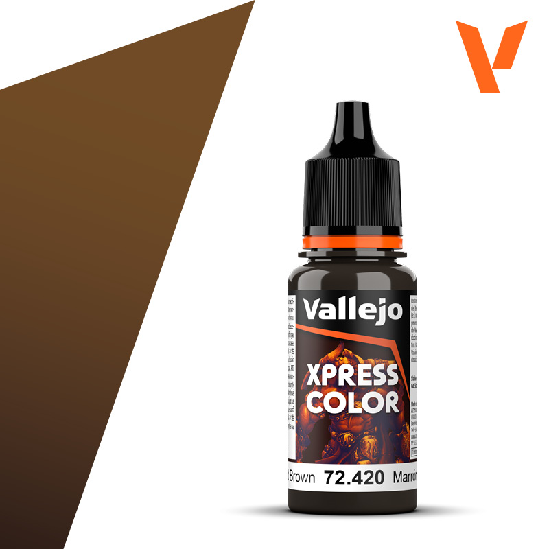 Vallejo : 72420 - Wasteland Brown (18ml) │ Game Color - Xpress Color
