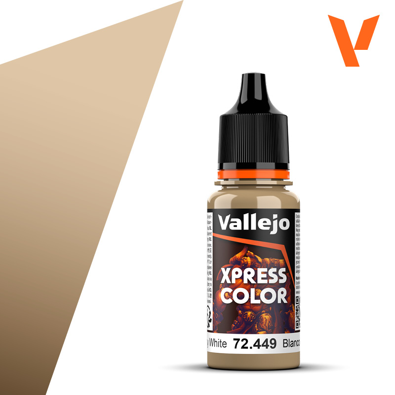 Vallejo : 72449 - Mummy White (18ml) │ Game Color - Xpress Color