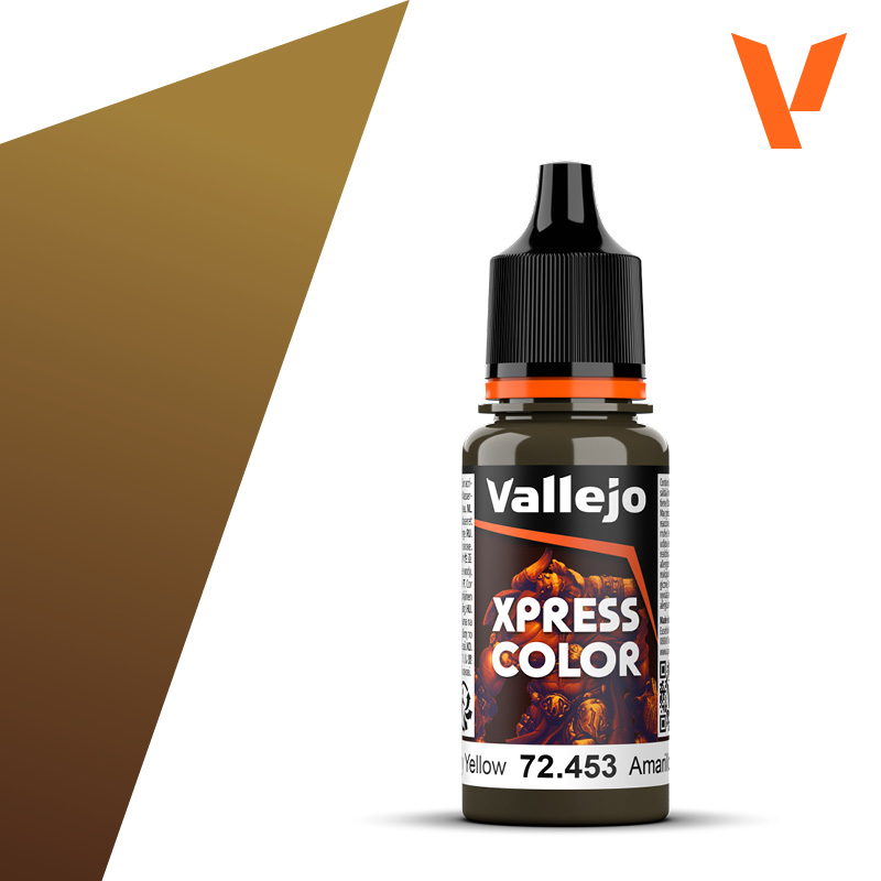 Vallejo : 72453 - Military Yellow (18ml) │ Game Color - Xpress Color