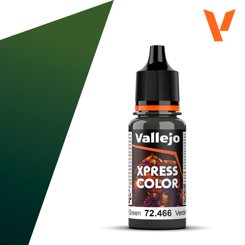 [VAL 72.466] Vallejo : 72466 - Armor Green (18ml) │ Game Color - Xpress Color