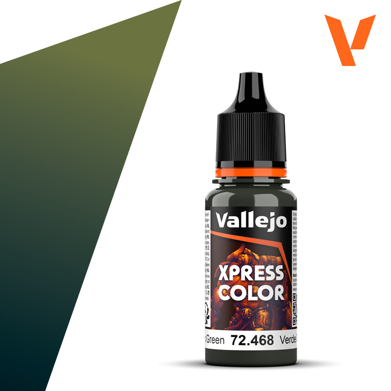 Vallejo : 72468 - Commando Green (18ml) │ Game Color - Xpress Color