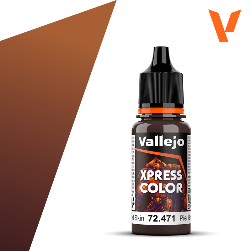[VAL 72.471] Vallejo : 72471 - Tanned Skin (18ml) │ Game Color - Xpress Color