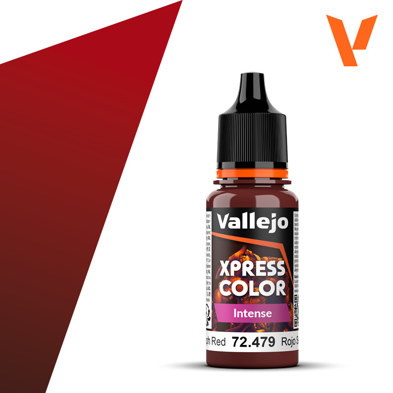 Vallejo : 72479 - Seraph Red (18ml) │ Game Color - Xpress Color Intense