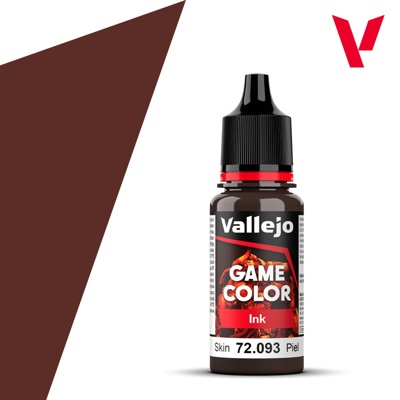 Vallejo : 72093 - Skin  (18ml) │ Game Color - Ink