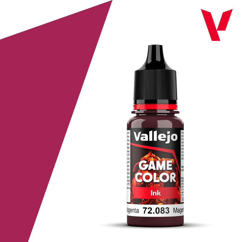 Vallejo : 72083 - Magenta (18ml) │ Game Color - Ink