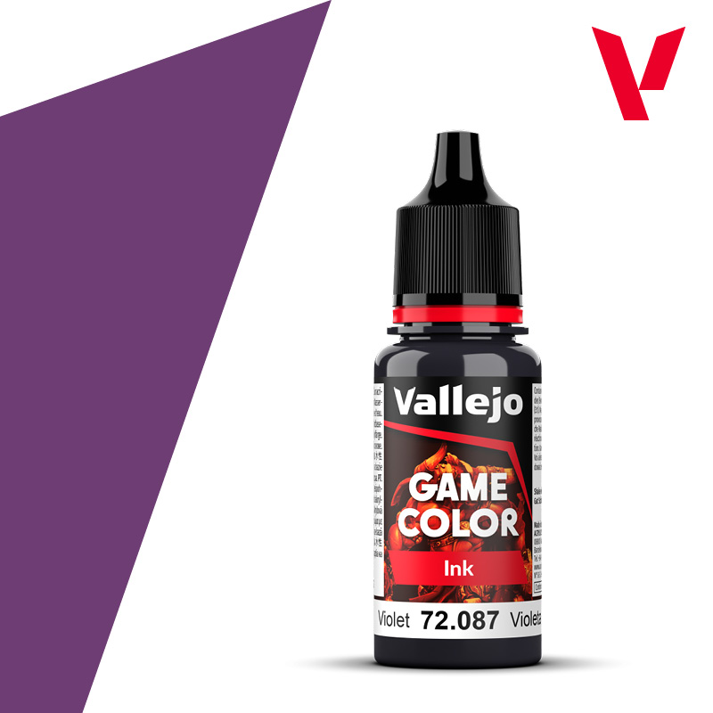 Vallejo : 72087 - Violet (18ml) │ Game Color - Ink