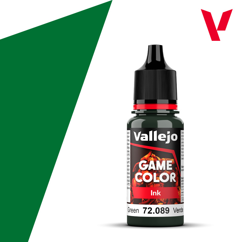 Vallejo : 72089 - Green  (18ml) │ Game Color - Ink