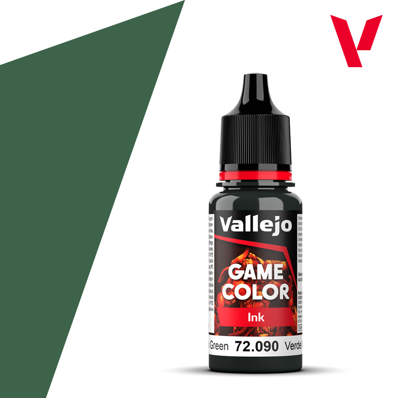 Vallejo : 72090 - Black Green  (18ml) │ Game Color - Ink
