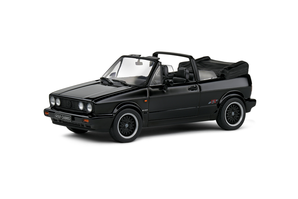 Solido : Volkswagen Golf I  Cabriolet│ Noire - 1992  [1/43]