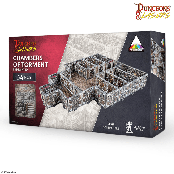 [ARS DNL0091] Dungeons & Lasers : Chambers of Torment [Primacast • Pre-Painted] │ Dungeons & Dragons 5E Compatible