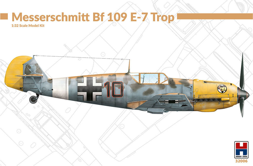 Hobby2000 : Messerschmitt Bf 109 E-7 trop