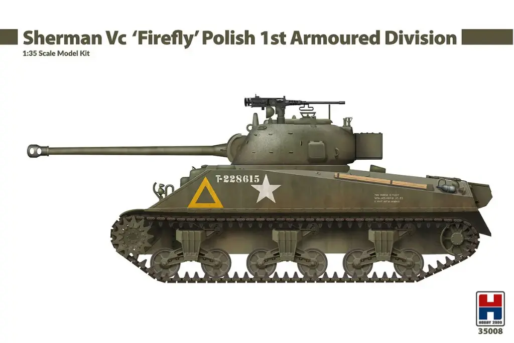 Hobby2000 : Sherman Vc 'Firefly' Polish 1st Armoured Division